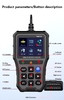 OBD2 Scanner Battery Tester for Car